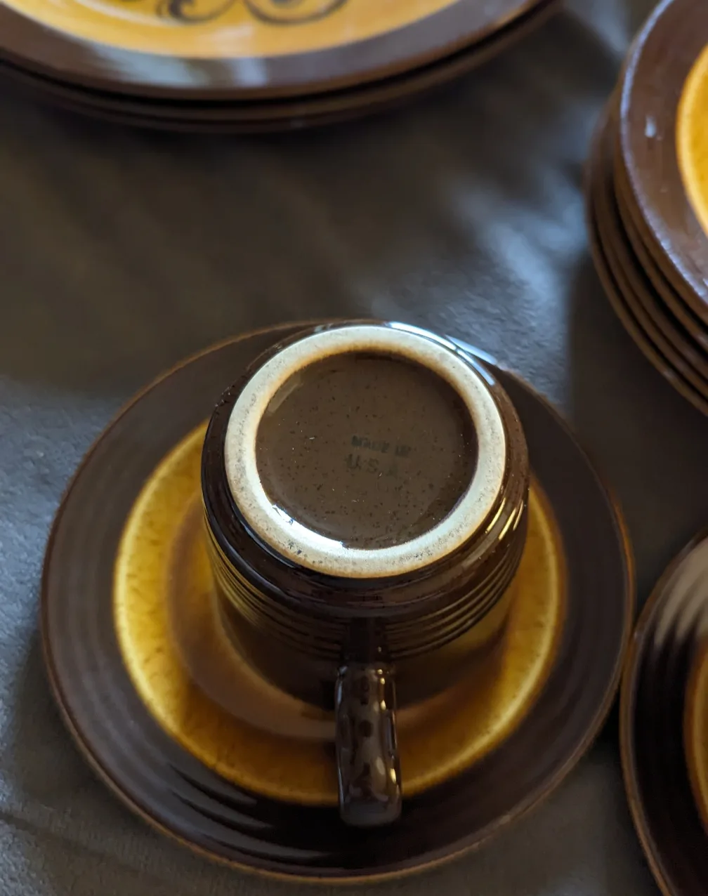 MCM Homer Laughlin Andre Ponche Design 1970s 🏈 image indicator(5)