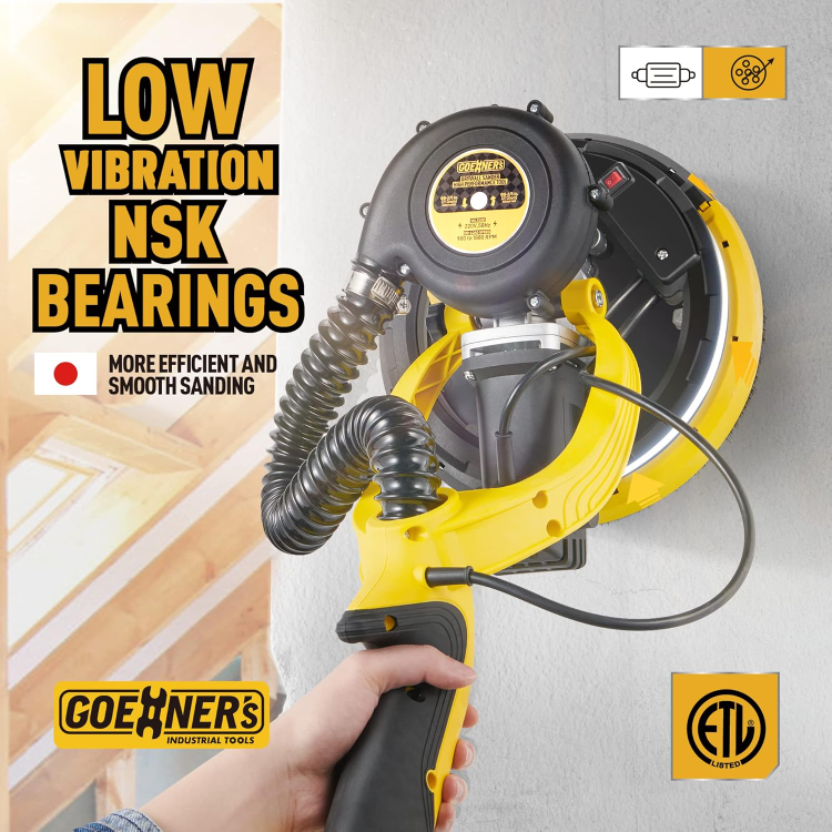 Powerful Electric Drywall Sander with Vacuum - photo 4