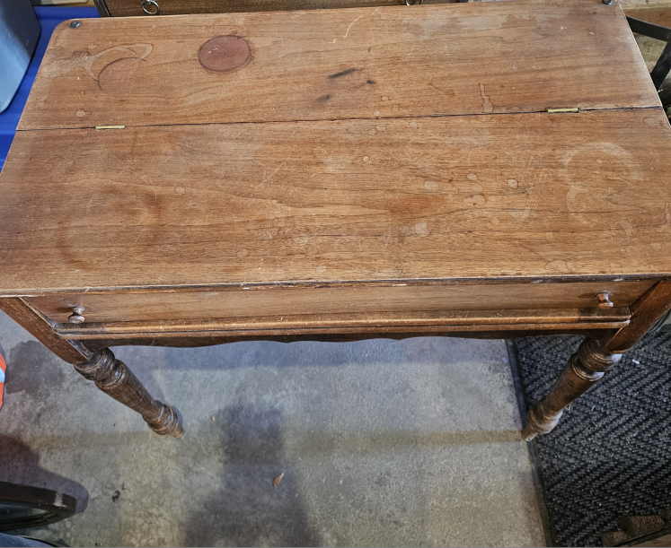 Antique Wooden Secretary Desk - photo 2