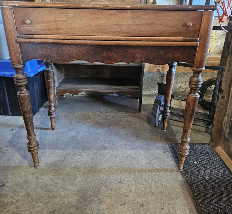 Antique Wooden Secretary Desk - photo 3