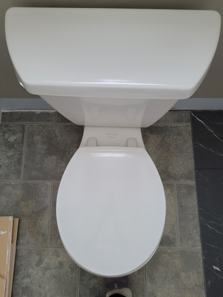Kohler Toilet - White, Two-Piece