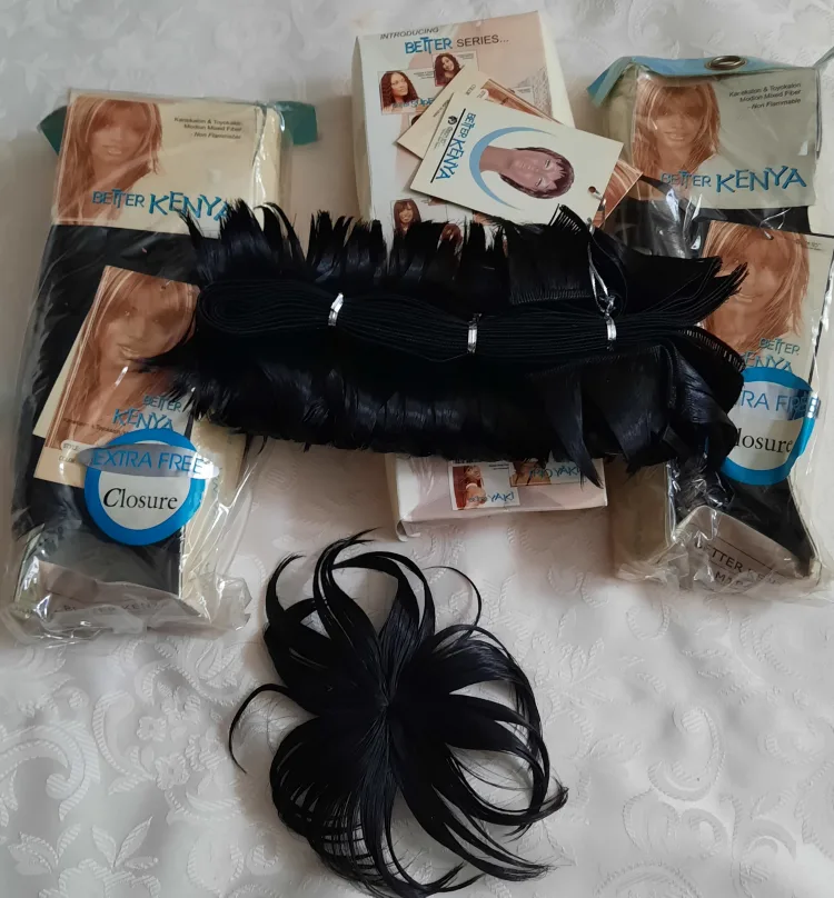 Three Packs Better Kenya Extra Free Closure Hair Extensions image indicator(2)