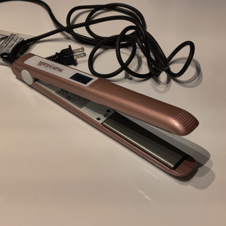 Rose Gold Wavytalk Hair Straightener