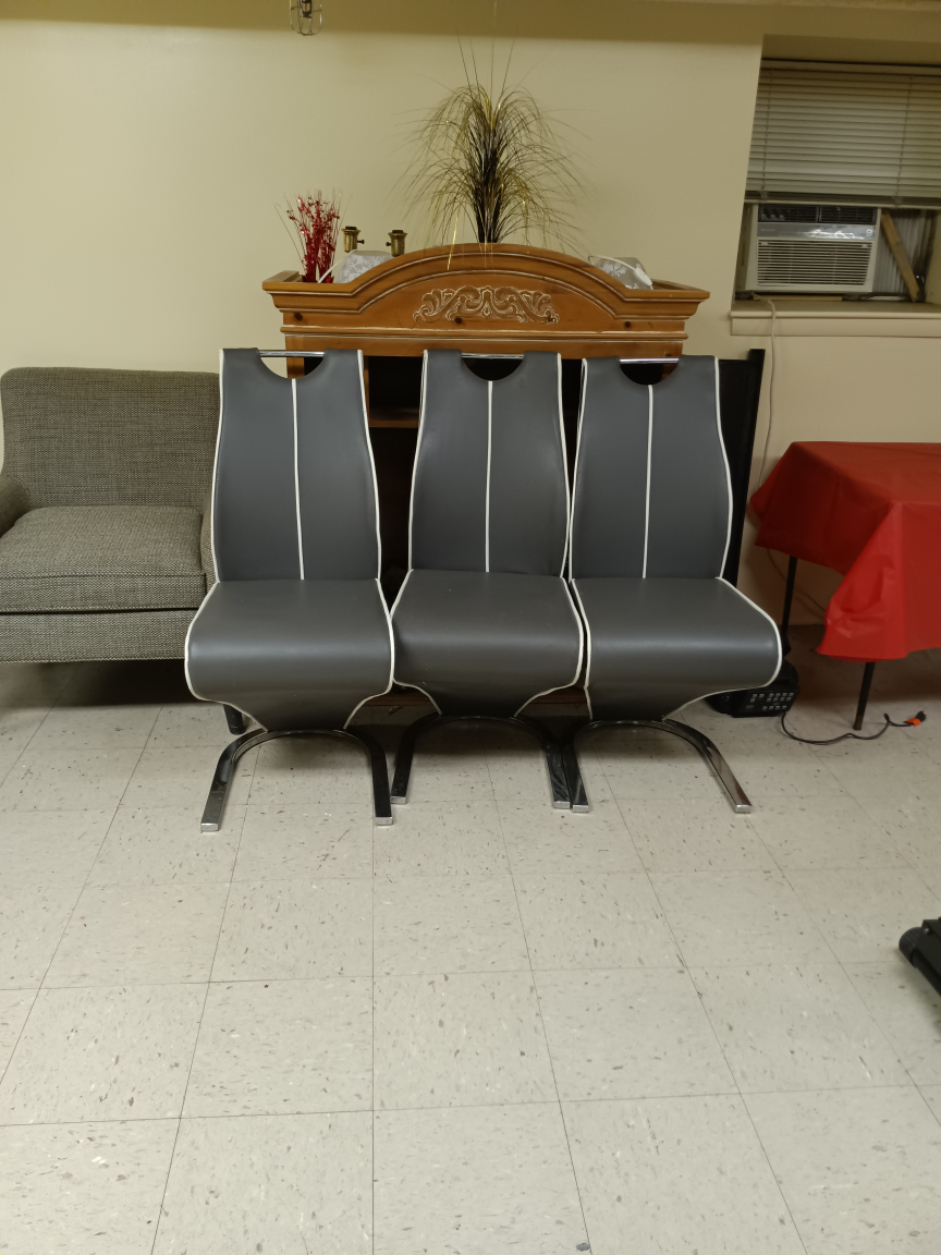 Set of 3 Mid-Century Modern Dining Chairs