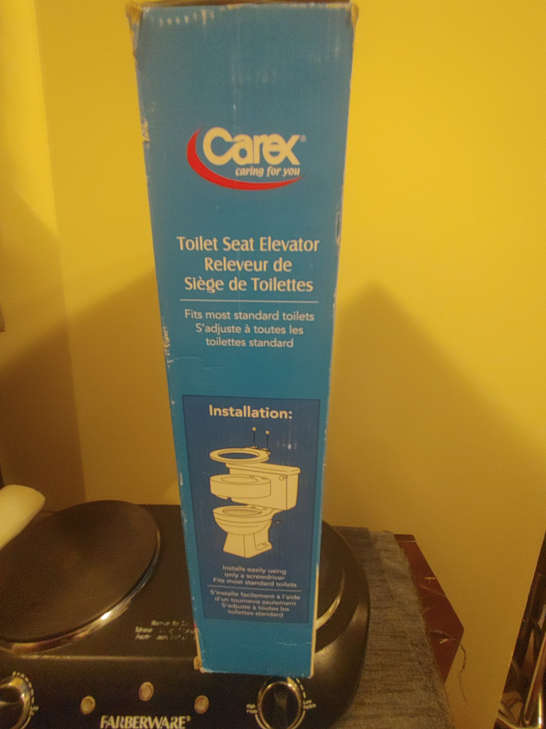 Carex Toilet Seat Elevator - New in Box - photo 2