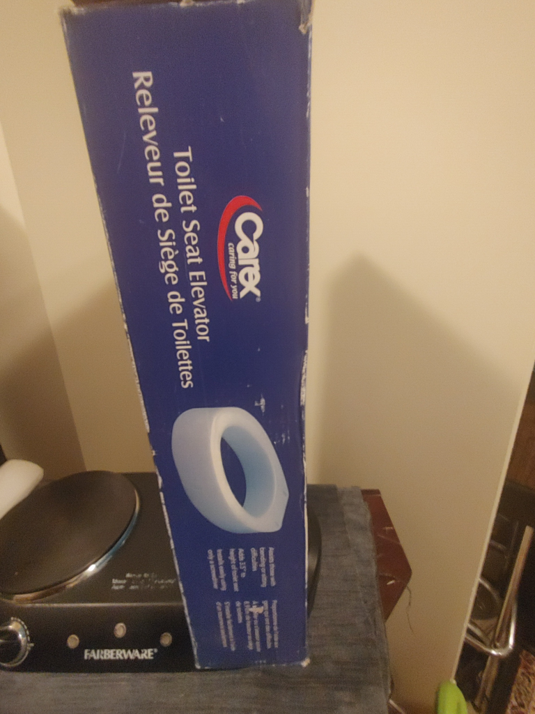 Carex Toilet Seat Elevator - New in Box - photo 4