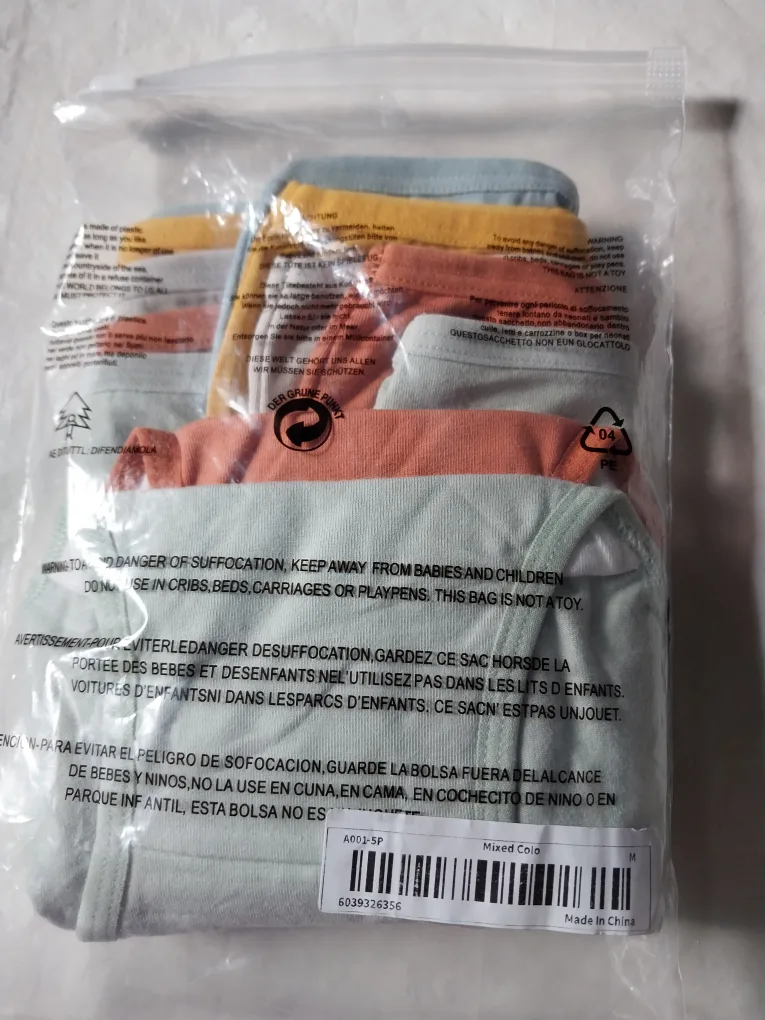 5 Pack Women's Cotton Underwear. Medium size.  Fixed price. image indicator(2)