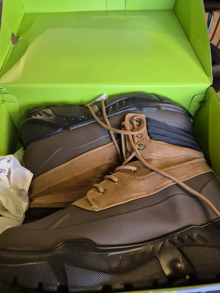 Call It Spring Men's Brown Vegan Winter Boots - Size 12