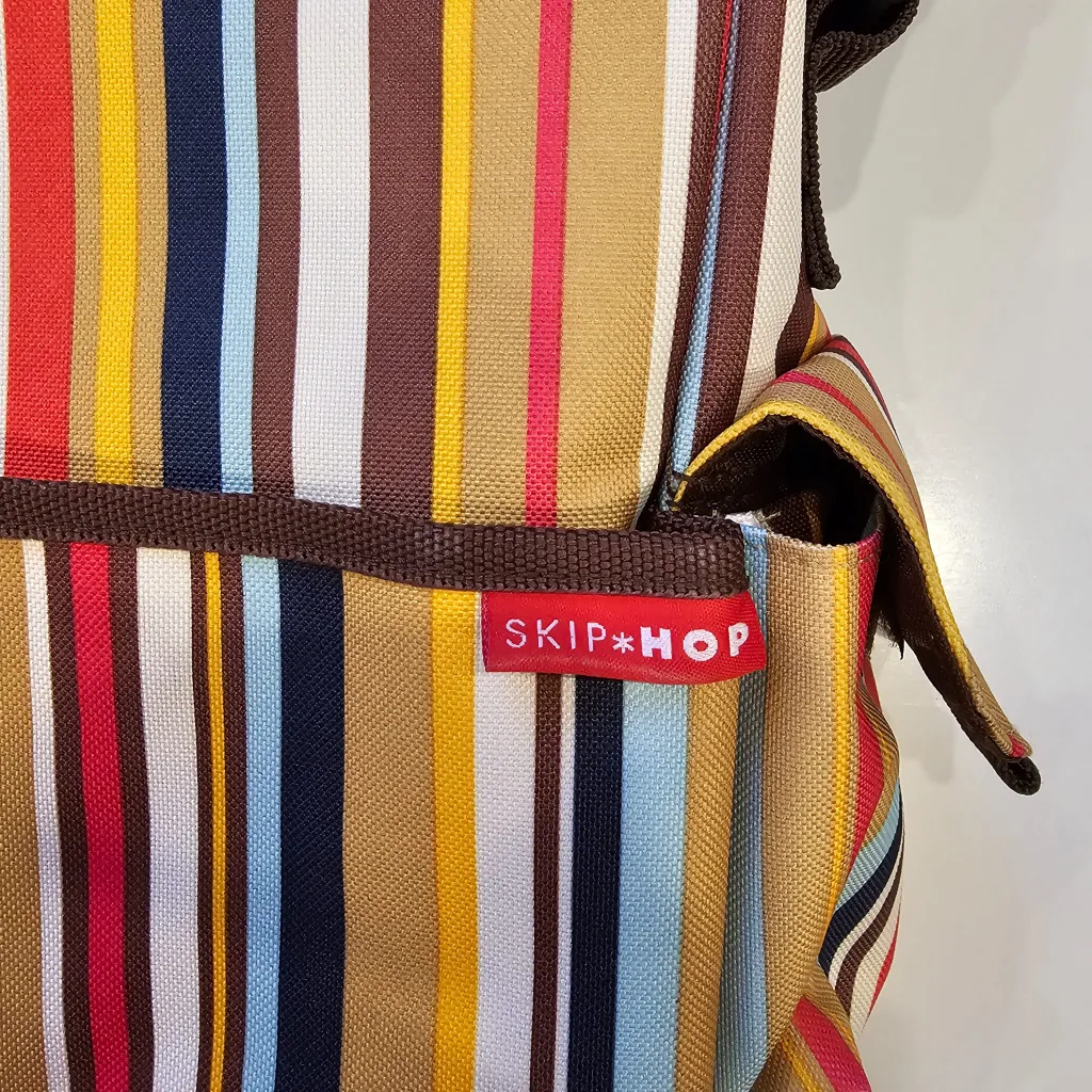 Skip Hop Diaper Bag - Multicoloured Stripe image indicator(7)