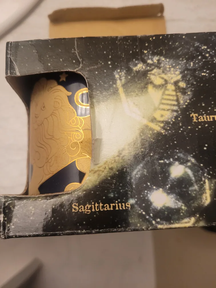 Vintage Leo Zodiac Mug  🏈🏈 image indicator(3)