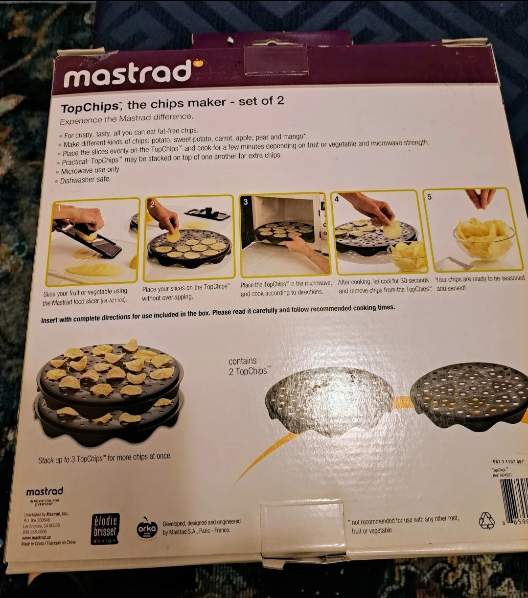 Microwave Potato Chip Maker image indicator(2)