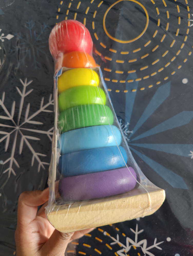 Melissa & Doug Rainbow Stacker Toy - photo 2