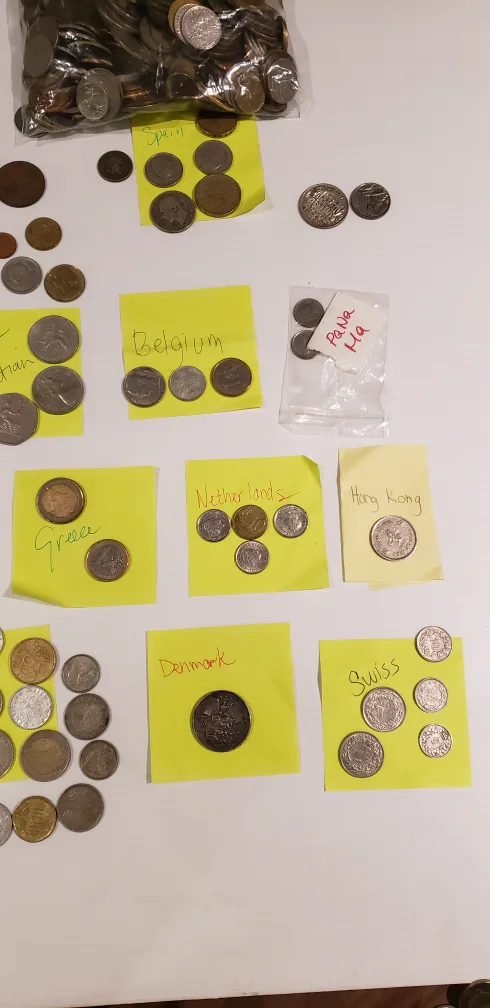 Large Bag of Foreign Coins image indicator(6)