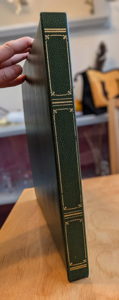 Vintage Green Leather Photo Album thumbnail
