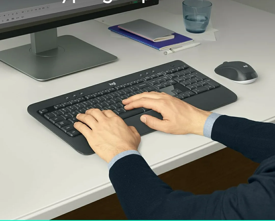 Logitech Wireless Mouse and Keyboard image indicator(8)