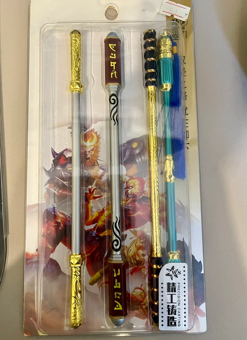 Metal toys from video game Honor of Kings image indicator(3)