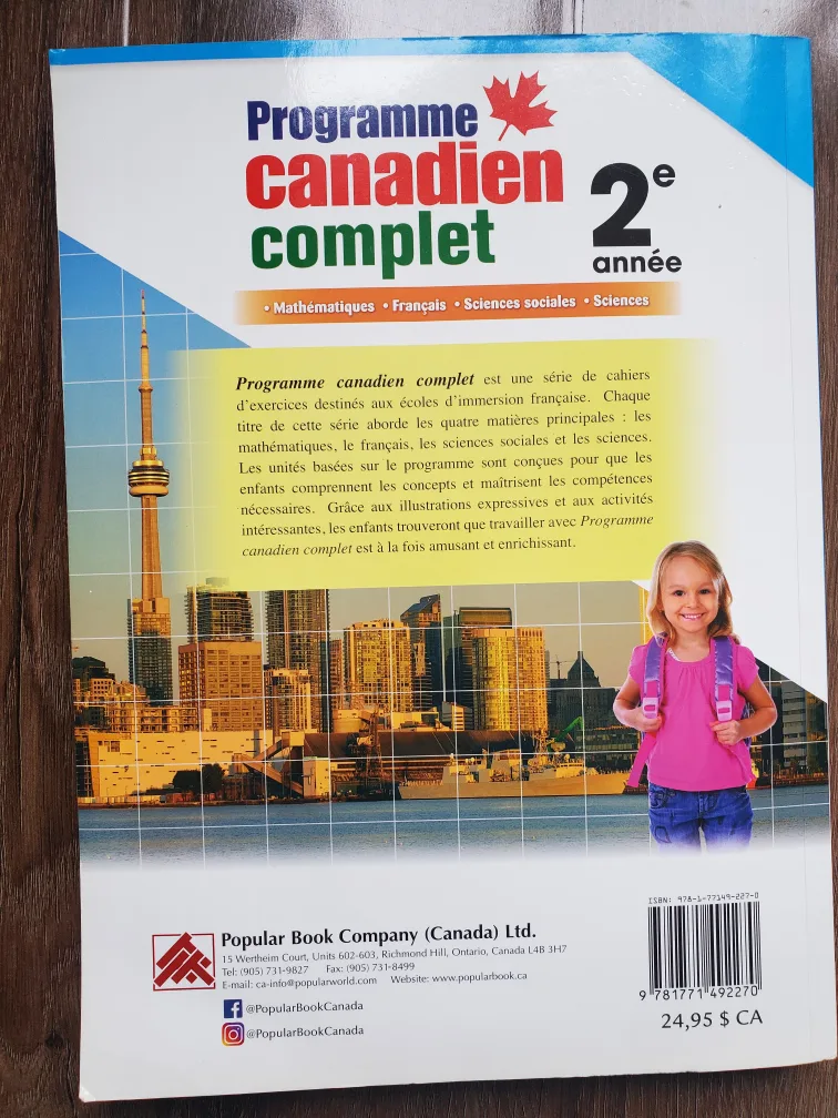 French Programme Canadien Complet Grade 2 Textbook image indicator(8)