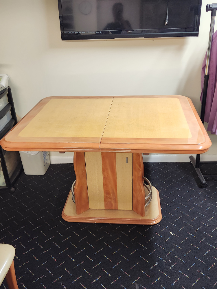 Extendable Dining Table with Storage - photo 2