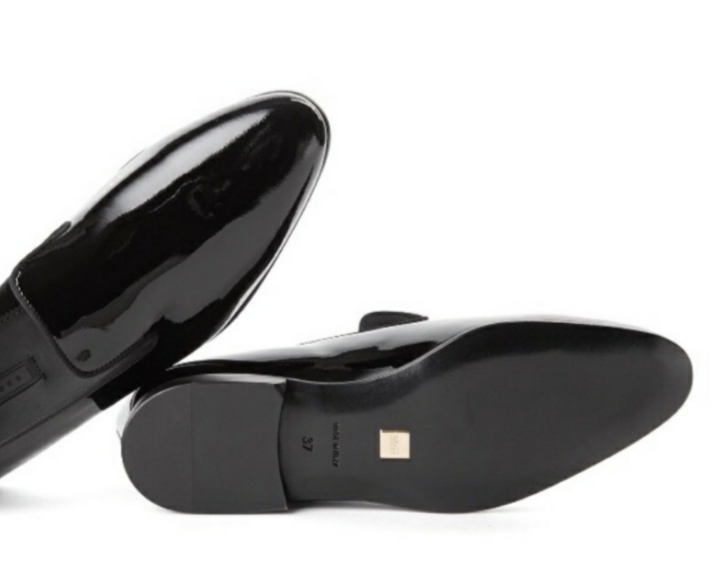 Women's Hugo Boss Patent Leather Loafers - photo 3