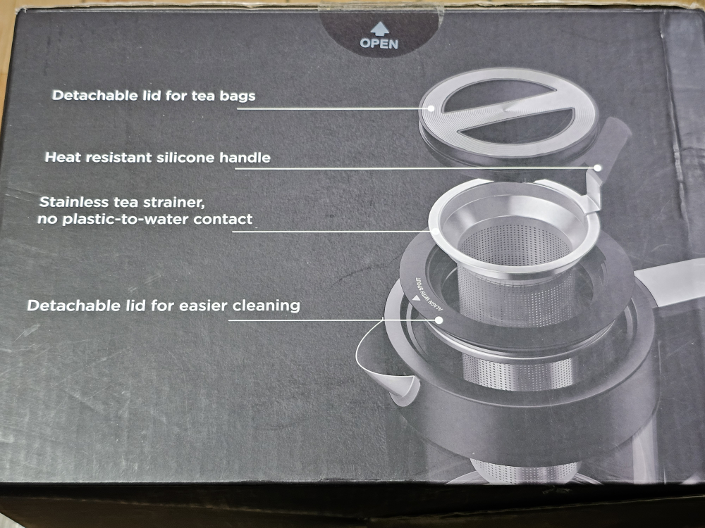 Govee Smart Electric Kettle Pro - 1.7L Black - photo 2