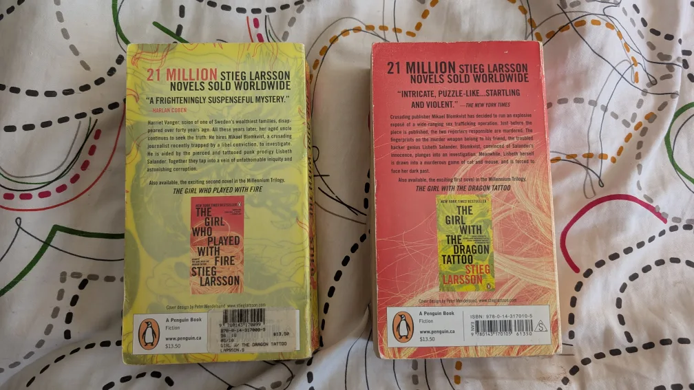 The Girl With the Dragon Tattoo & The Girl Who Played With Fire image indicator(2)