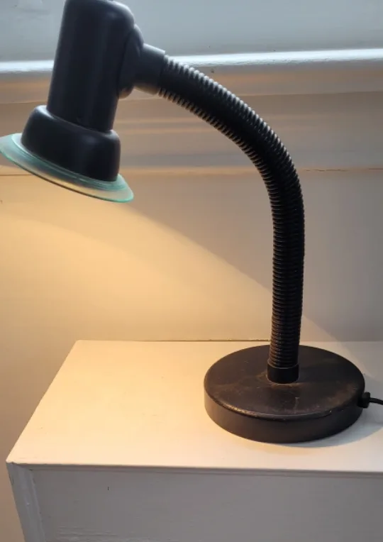 Black Gooseneck Desk Lamp image indicator(3)