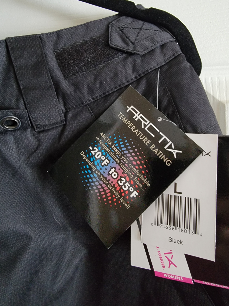 Women's Red Ski Jacket and Black Snow Pants Bundle - photo 4