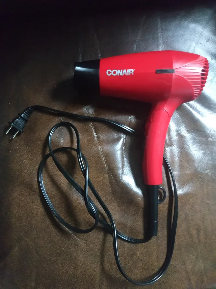 Conair Compact Travel Hair Dryer - Red thumbnail