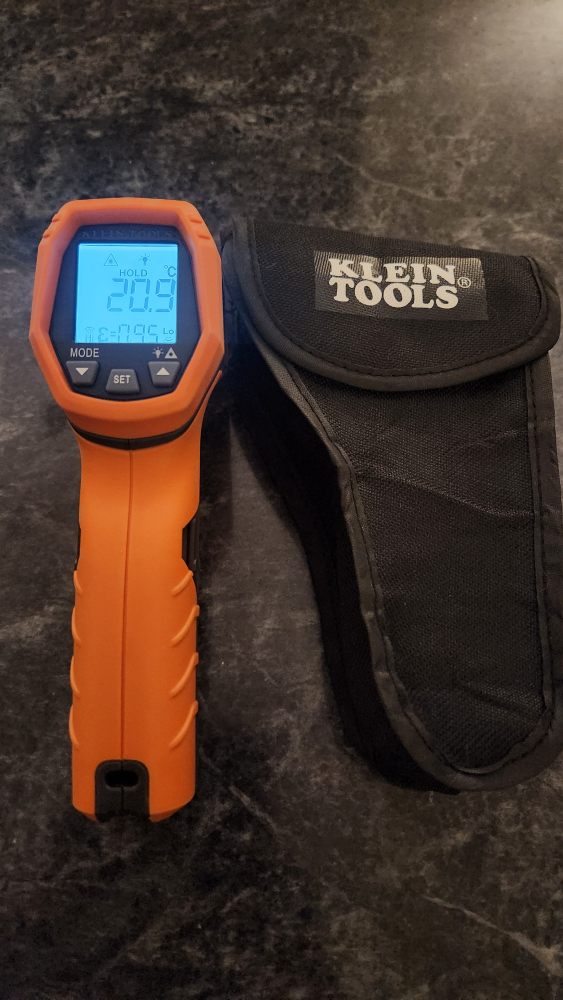 Klein IRS Infrared Thermometer with holster - photo 2