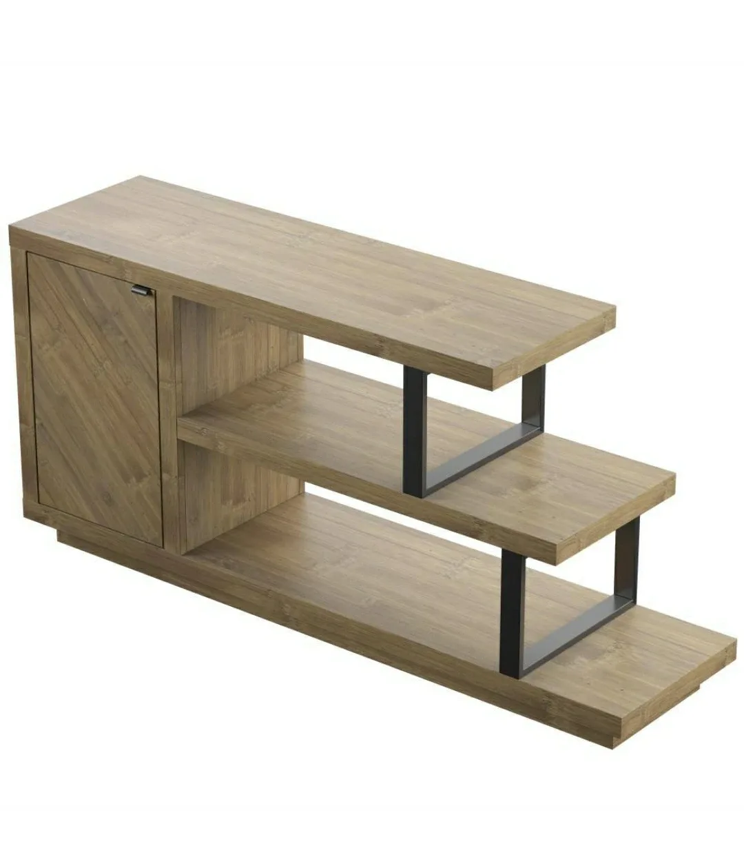 Twin Star Home  Wood Media Console *PRICE REDUCED * image indicator(3)