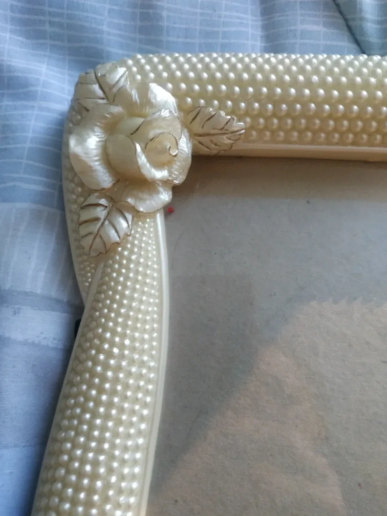 Pearl Beaded Picture Frame 🏈 image indicator(3)