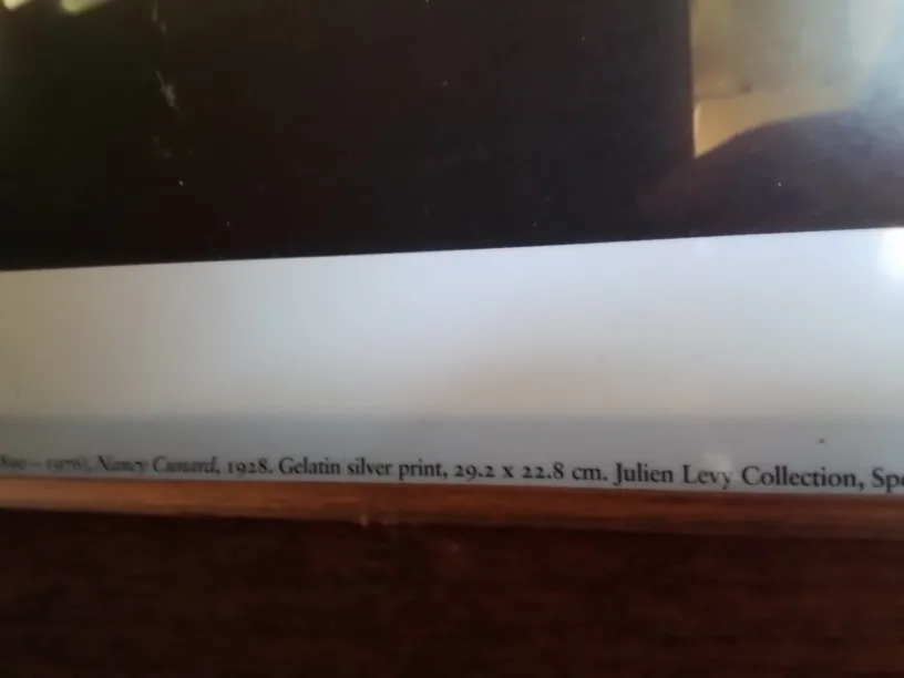 Framed Printed Photograph Of Nancy Cunard, 1928💚 image indicator(6)