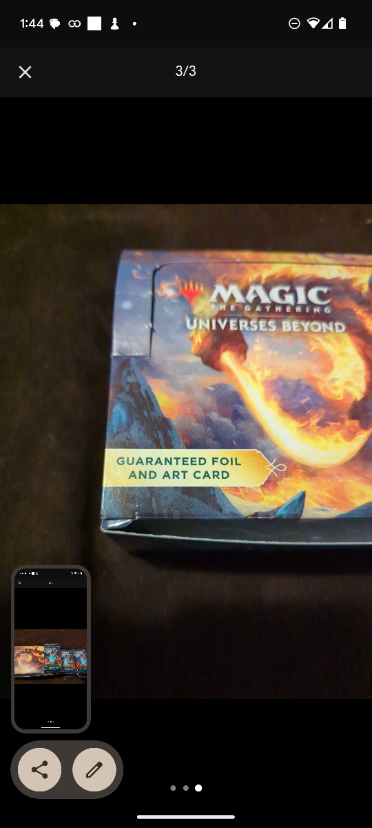 Magic: The Gathering Lord of the Rings Set Boosters - photo 3