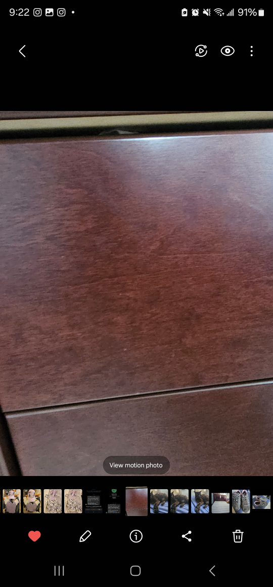 Queen Wood Slay bed frame - photo 3