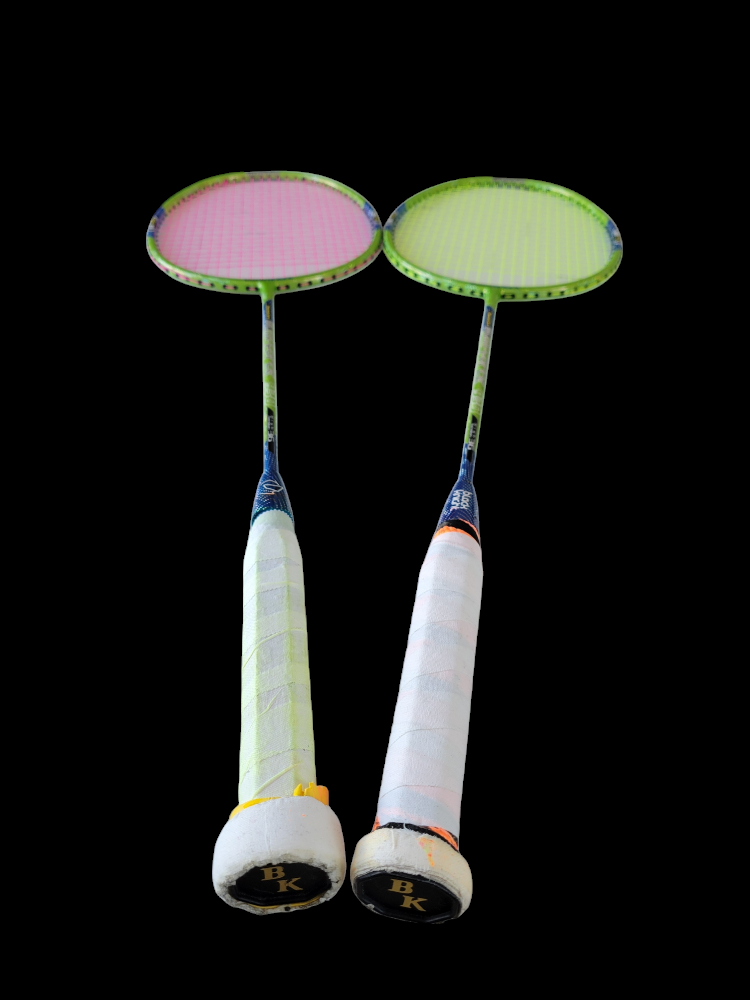 Pair of Black Knight Maxforce 930 Badminton Racquets - photo 2