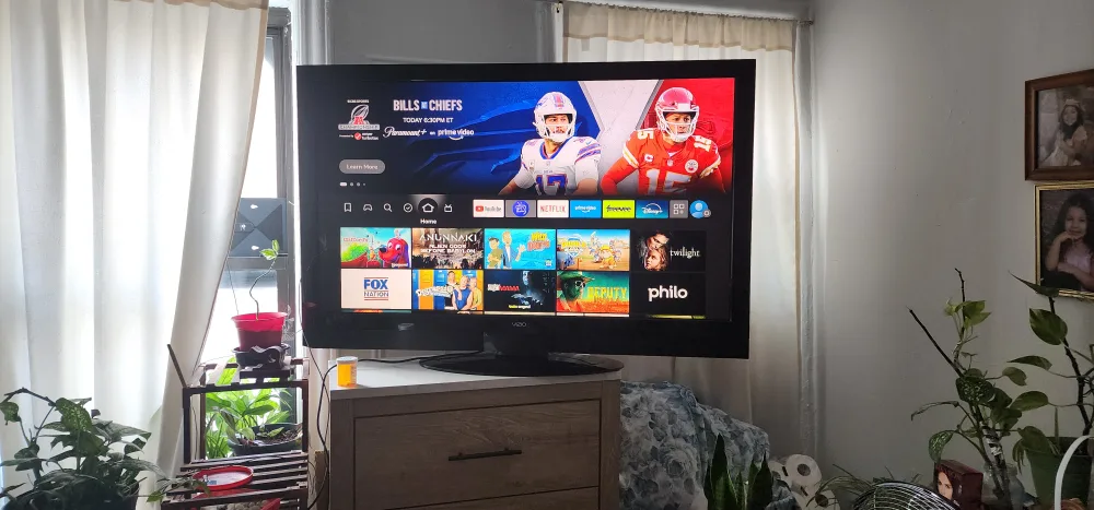 Large 55" Vizio TV image indicator(2)