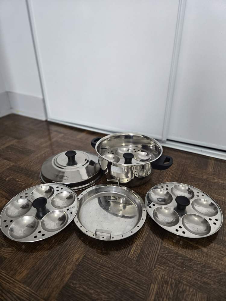 Euro Style Stainless Steel Idli Maker Steamer