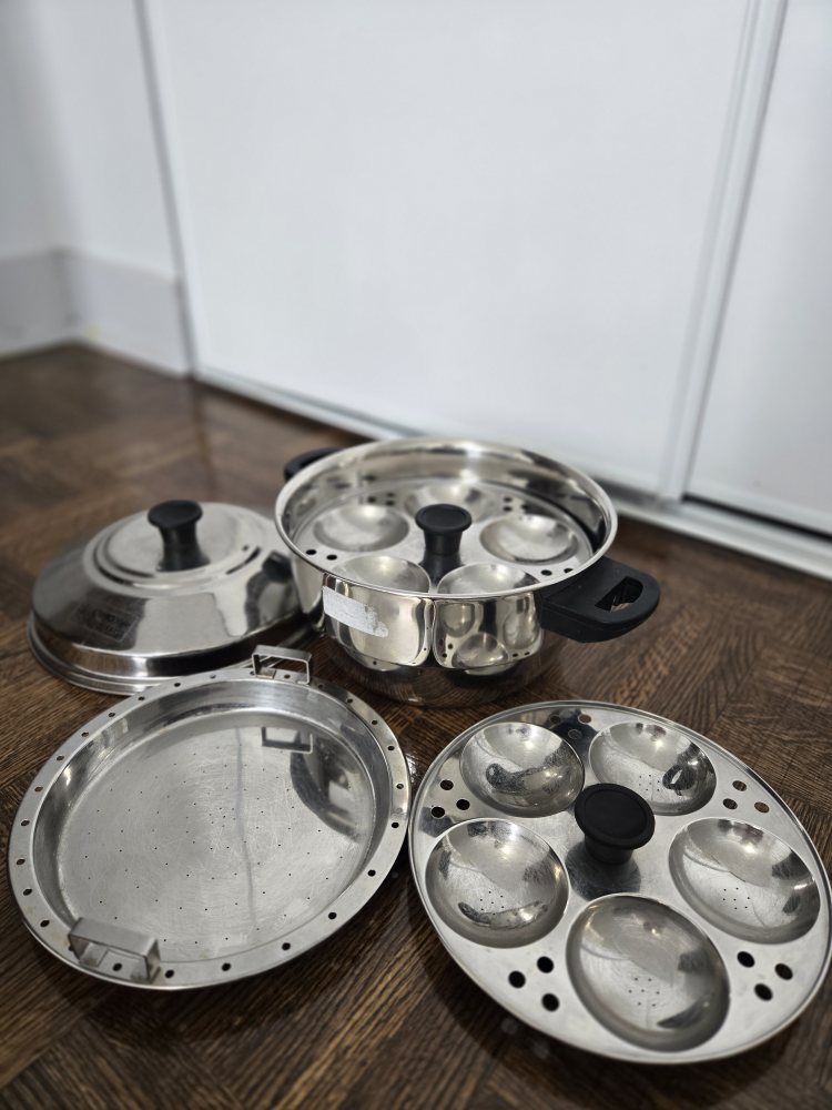 Euro Style Stainless Steel Idli Maker Steamer - photo 2