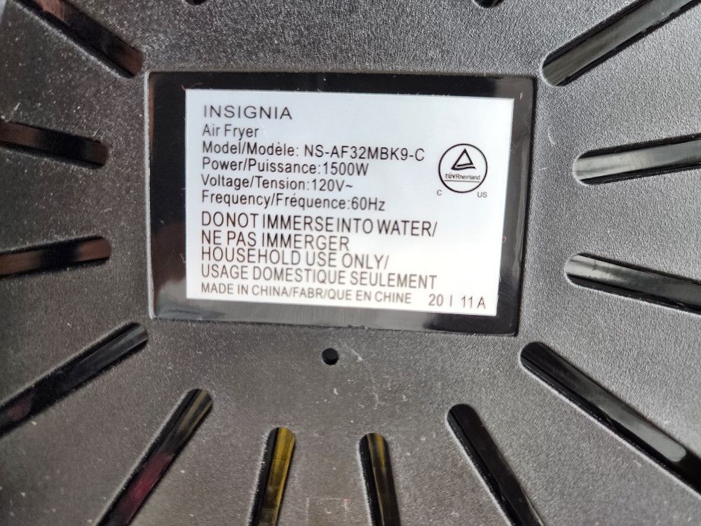 Insignia Digital Air Fryer - photo 3