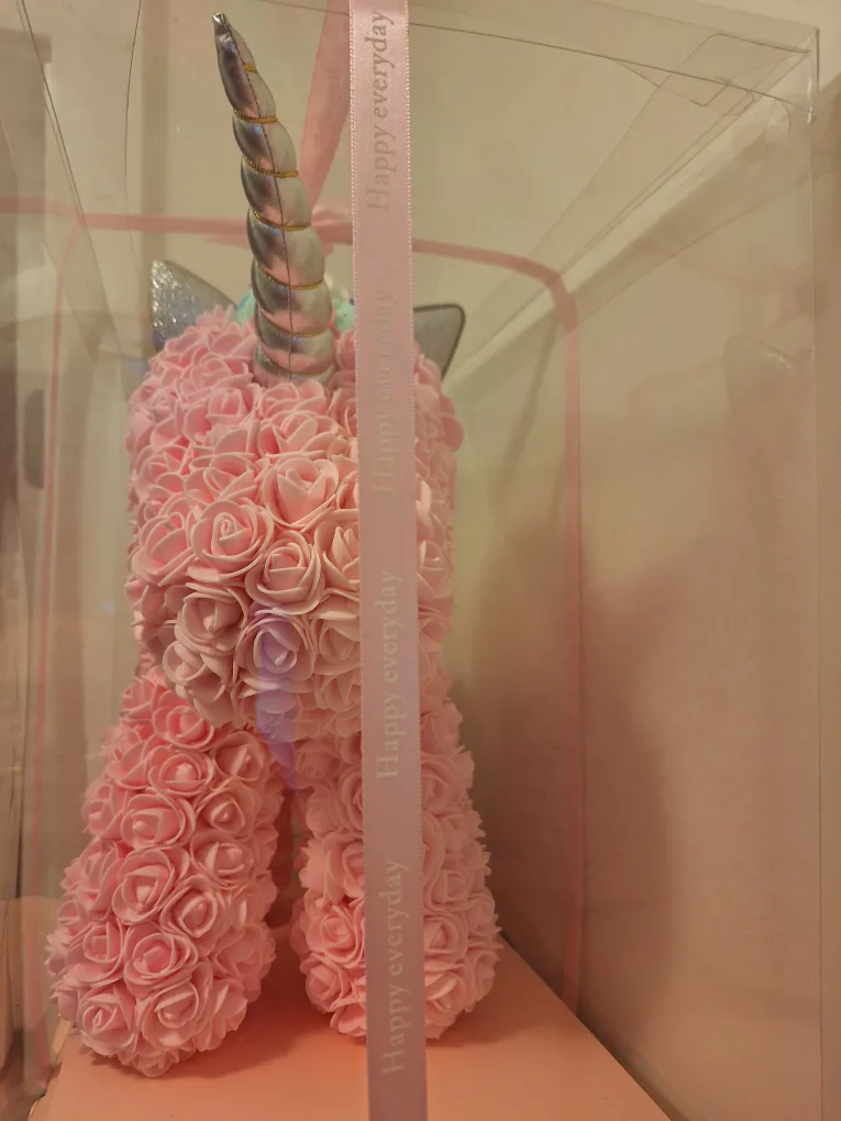 Adorable Pink Rose Unicorn image indicator(2)