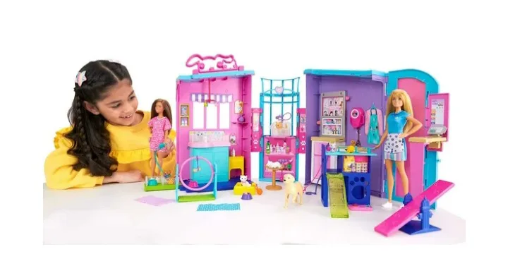 Barbie Pet Vet Playset with Two Dolls and Multiple Accessories image indicator(2)