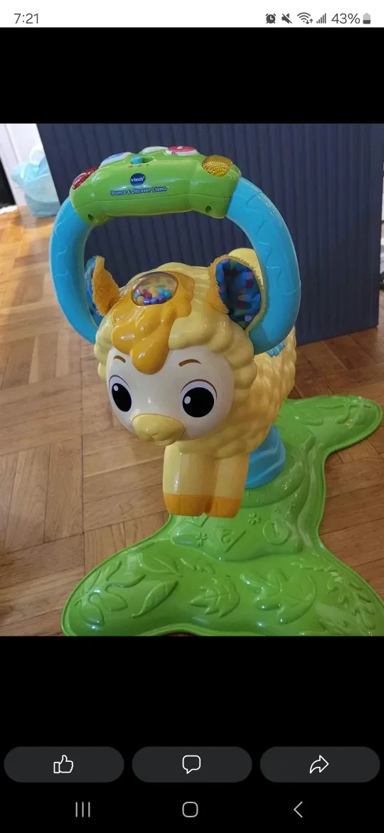 Bounce & Discover Llama + toys image indicator(3)