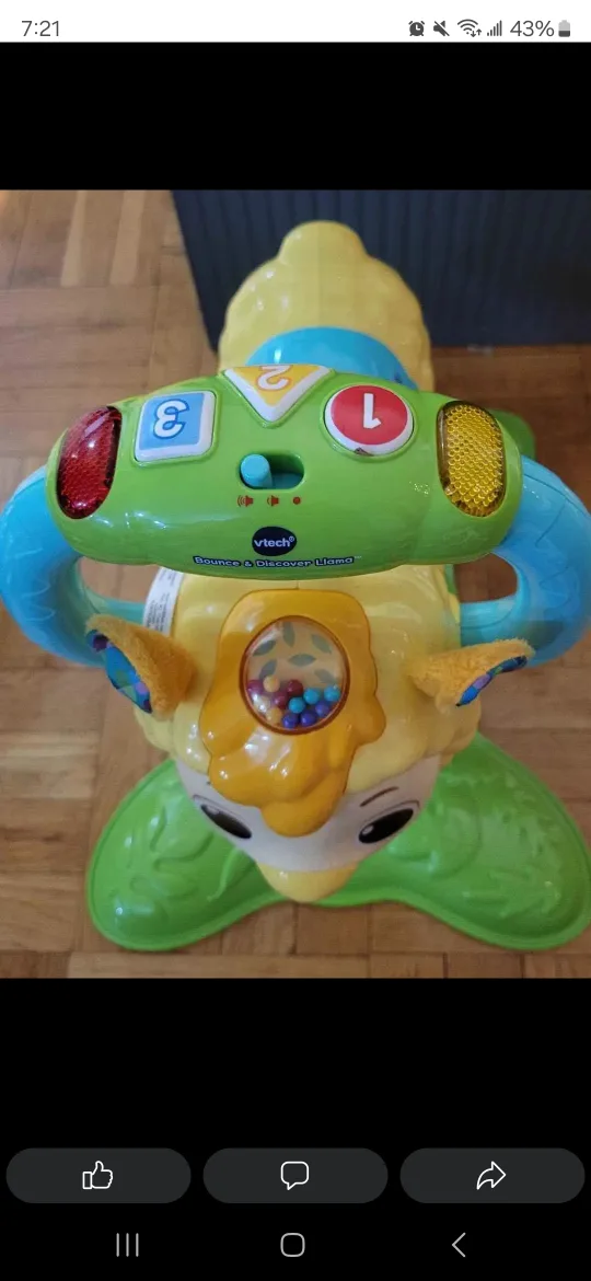 Bounce & Discover Llama + toys image indicator(5)