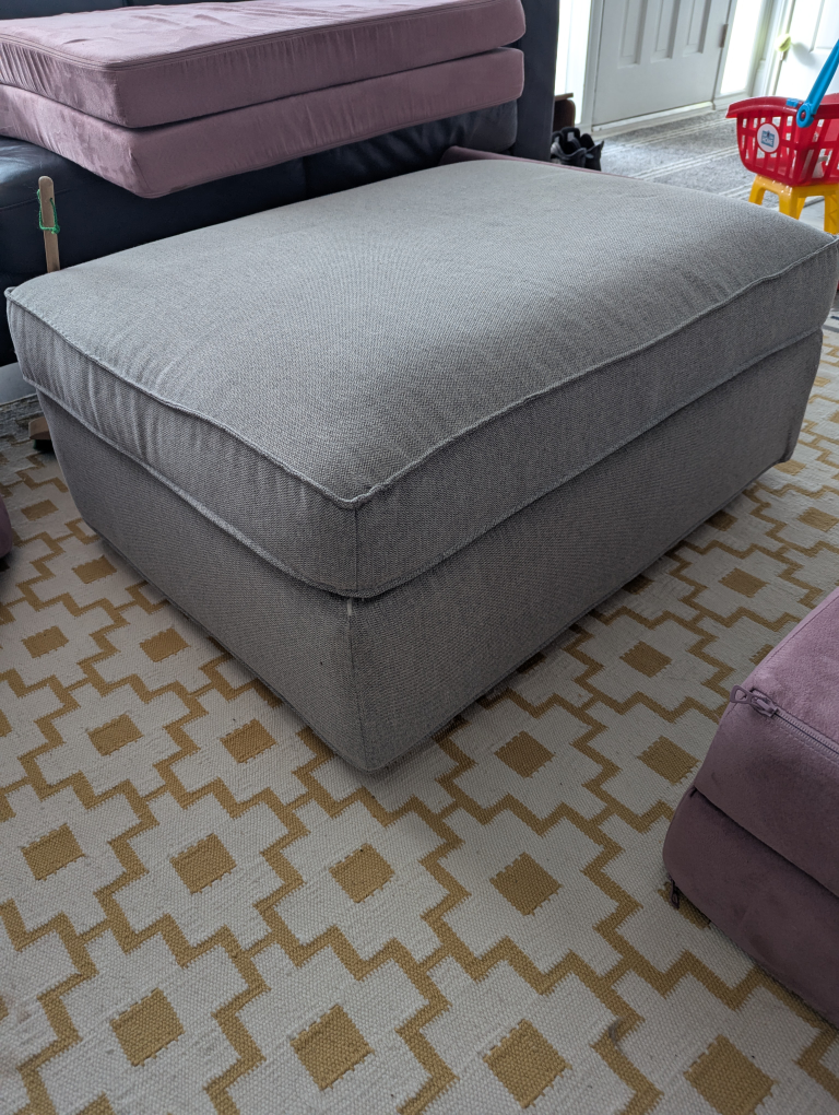 IKEA KIVIK Footstool with Storage