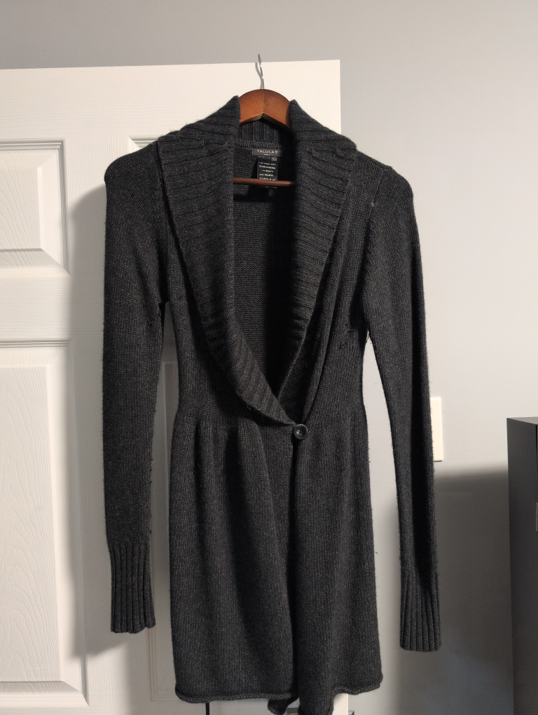 Talula Cashmere A-line sweater from Aritzia