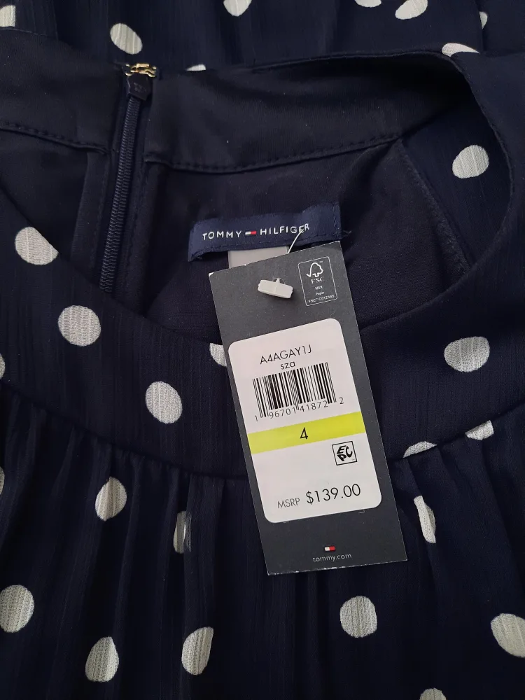 (Retail $140) New with tag, Tommy Hilfiger women's dress image indicator(4)