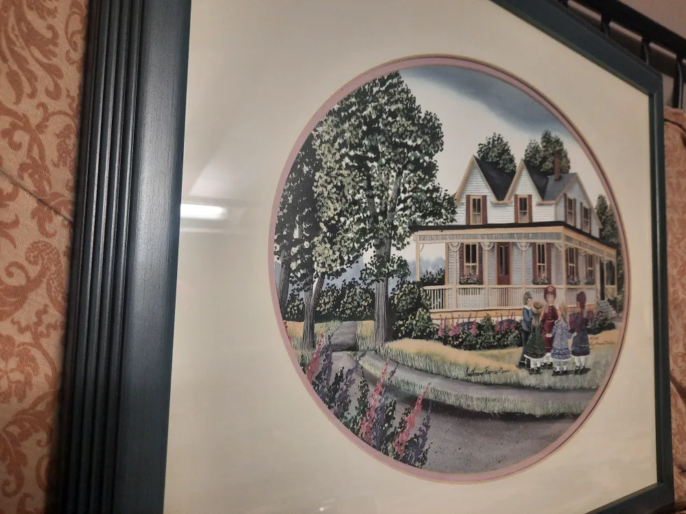 vintage artwork: Log Around The Rosie (cert of authenticity) image indicator(3)