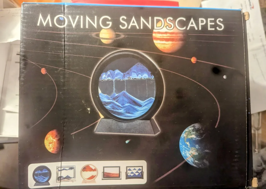 3D Moving Sandscapes Waterfall Picture Frame image indicator(5)