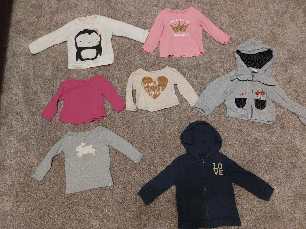 baby girls clothes lot size 12-18 months image indicator(5)