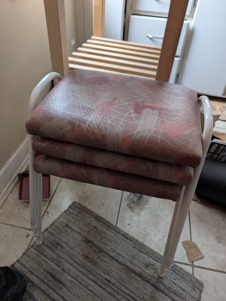 Stackable Stools - Set of Three